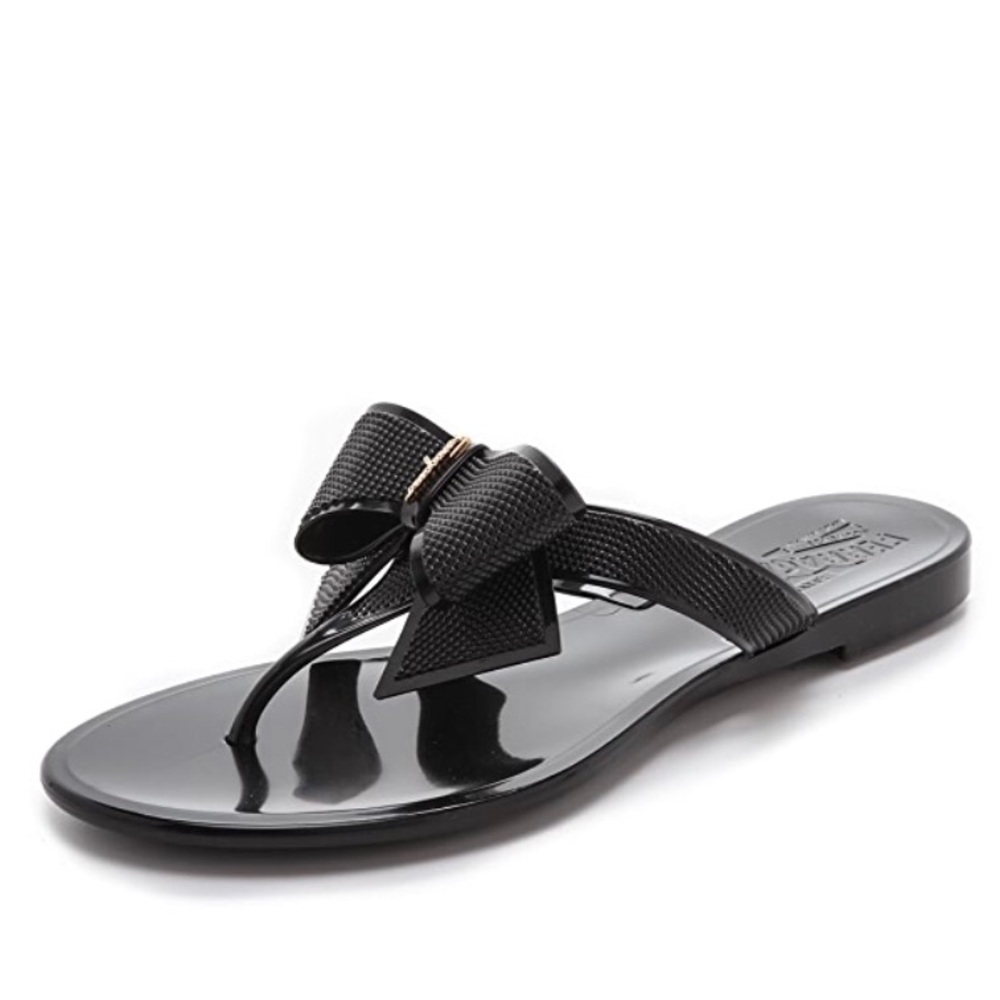 Salvatore Ferragamo Balli Jelly Flip Flops